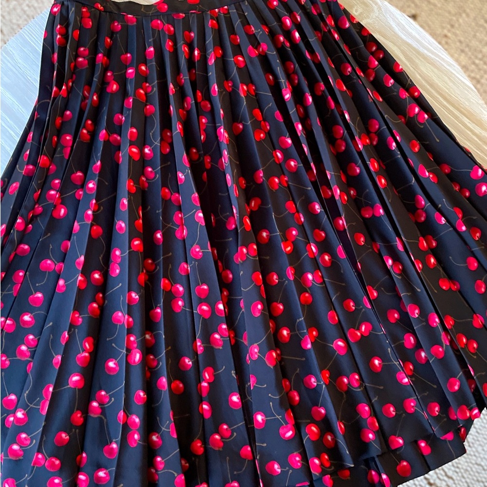 J.Crew pleated midi skirt